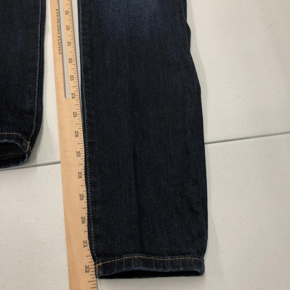 DL1961 Danny Jeans Womens 28 Dark Wash Super Model Mid Rise Skinny Stretch Denim